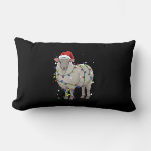 Funny Sheep Christmas Santa Claus Gift Kussen