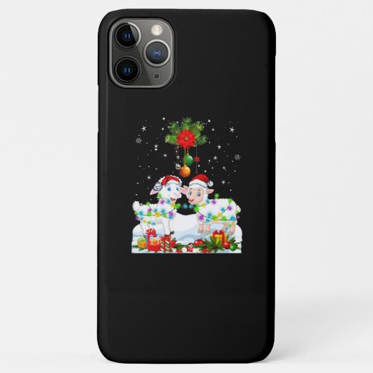 Funny Sheep Christmas Tree | Xmas Animal Gift Case-Mate iPhone Case (Achterkant)