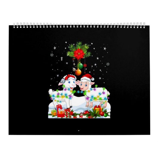 Funny Sheep Christmas Tree | Xmas Animal Gift Kalender (Hoes)