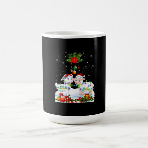 Funny Sheep Christmas Tree Xmas Animal Gift Magische Mok