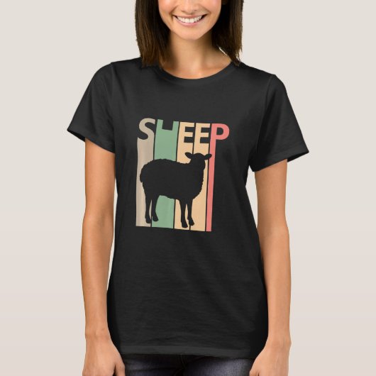 Funny Sheep Costume T-shirt (Voorkant)