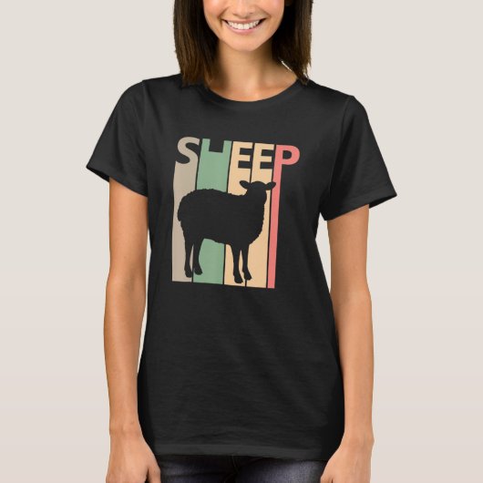 Funny Sheep Costume T-shirt (Voorkant)