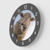 Funny Sheep Custom Large Clock Grote Klok (Hoek)