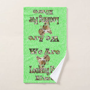 Funny Sheep die op zoek is naar ooien, Handdoek
