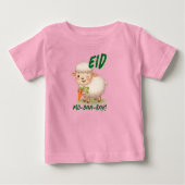 Funny Sheep Eid Adha funny  Baby TShirt  (Voorkant)