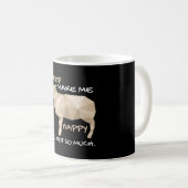 Funny Sheep Farmer Gift Sheep Lover Koffiemok (Voorkant rechts)