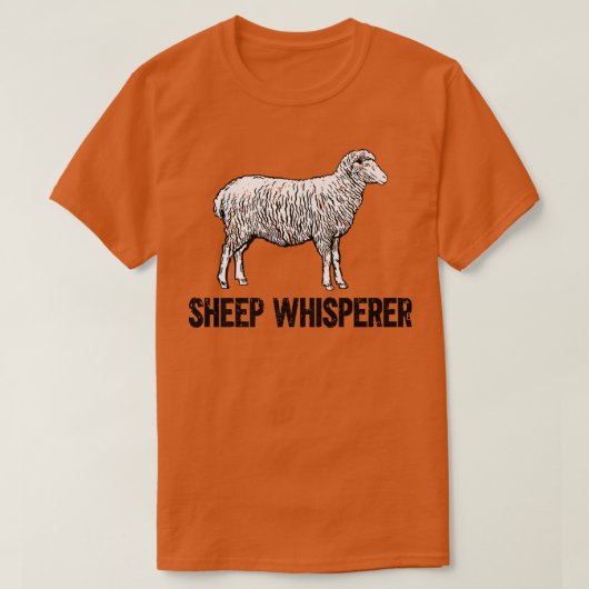Funny Sheep Farmer Sheep Whisperer Sheep Lover T-shirt (Design voorkant)