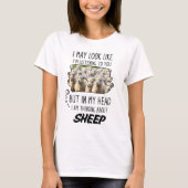 Funny Sheep Lover T-shirt (Voorkant)