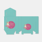 Funny Sheep Message - Gewoon dans over het 1 Bedankdoosjes (Uitgevouwen)