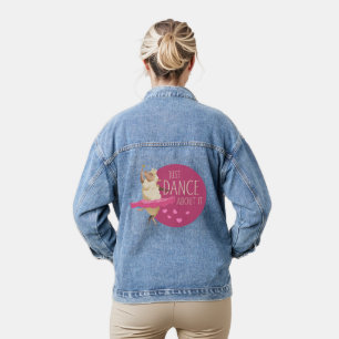 Funny Sheep Message - Gewoon dans over het 1 Denim Jacket