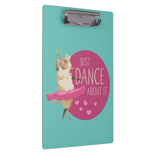 Funny Sheep Message - Gewoon dans over het 1 Klembord (Rechts)