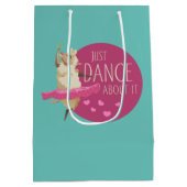 Funny Sheep Message - Gewoon dans over het 1 Medium Cadeauzakje (Achterkant)