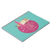 Funny Sheep Message - Gewoon dans over het 1 Notitieboek (Linkerzijde)