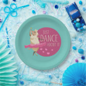 Funny Sheep Message - Gewoon dans over het 1 Papieren Bordje (Feest)