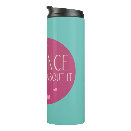 Funny Sheep Message - Gewoon dans over het 1 Thermosbeker (Geroteerd rechts)