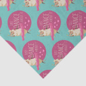 Funny Sheep Message - Gewoon dans over het 1 Tissuepapier (Detail)