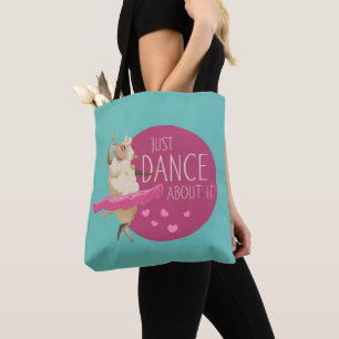 Funny Sheep Message - Gewoon dans over het 1 Tote Bag