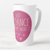 Funny Sheep Message - Just Dance About It 1 Latte Mok (Rechterhoek)