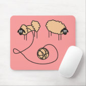 Funny Sheep Mousepad Muismat (Met muis)