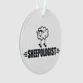 Funny Sheep Ornament (voorkant)