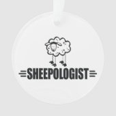 Funny Sheep Ornament (voorkant)
