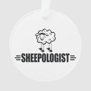 Funny Sheep Ornament