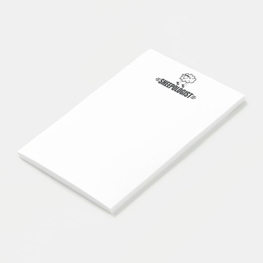 Funny Sheep Post-it® Notes (Schuin)