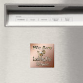 Funny Sheep Pun op zoek naar ooien, Fridge Magnet (Insitu (Vaatwasser))