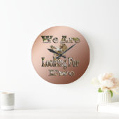 Funny Sheep Pun op zoek naar ooien, wandklok (Huis)