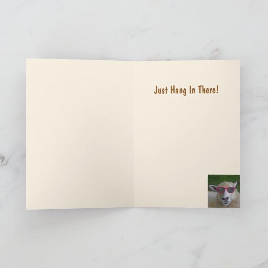 Funny Sheep Surgery Kaart (Binnen)