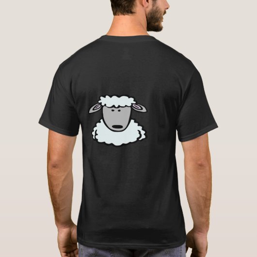 Funny Sheep T-shirt (Achterkant)