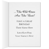 Funny Sheep Veelzijdige Personaliseerbare Verjaard (Binnen (Rechts))