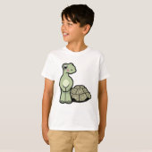 Funny Shell-less Tortoise Kinder T-Shirt (Voorkant volledig)