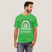 Funny Shenanigans Coordinator St Patrick's Day Tea T-shirt (Voorkant volledig)