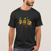 Funny Shenanigans Irish Gnomes St Patrick's Day T-shirt (Voorkant)