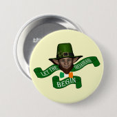 Funny shenanigans St Patrick's day Ronde Button 7,6 Cm (Voorkant /achterkant)