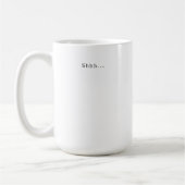 Funny Shhh Morning Mood Quote Coffee Mug Koffiemok (Links)
