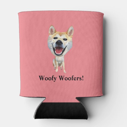 Funny Shiba Inu Koelbox Blikjeskoeler (Achterkant)