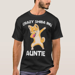 Funny Shiba Inu voor tante Mam die Japanse Akit do T-shirt