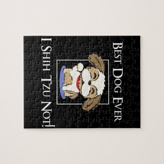 Funny Shih Tzu Legpuzzel (Horizontaal)