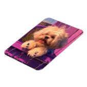 Funny Shih Tzu Puppy Smiling (Dog Days) Magneet (Linkerzijde)