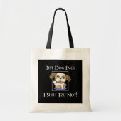 Funny Shih Tzu Tote Bag (Voorkant)