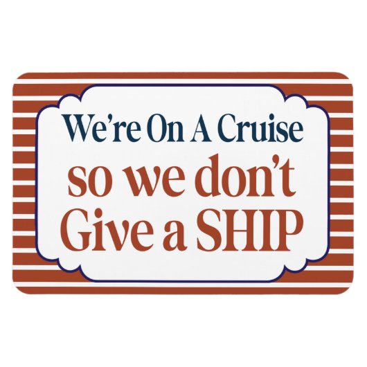 Funny Ship Cabin Deuren Marker Cruise Sign Magneet (Horizontaal)