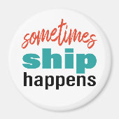 Funny Ship Cabin door Marker Cruise Magneet (Voorkant)