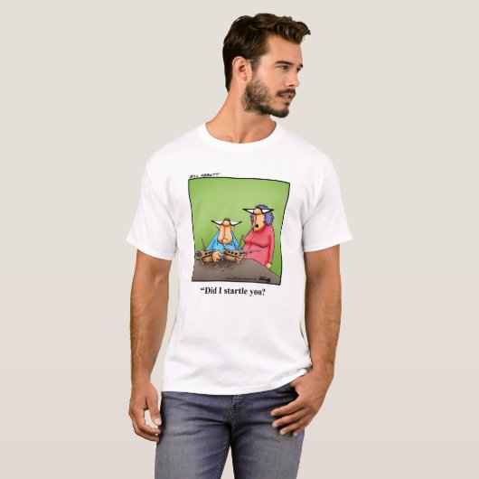 Funny Ship Model Bouwer Humor T-shirt (Voorkant volledig)