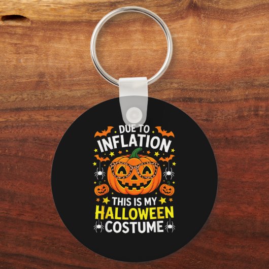 Funny Shirt Halloween 2025 Pumpkin Costume Men Wom Sleutelhanger (Voorkant)