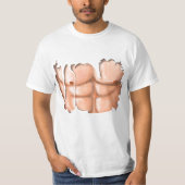 Funny Shirt - Muscle and Six Pack (Voorkant)