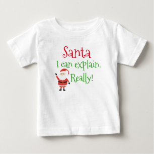 Funny Shirt - "Santa, ik kan het uitleggen. Echt w