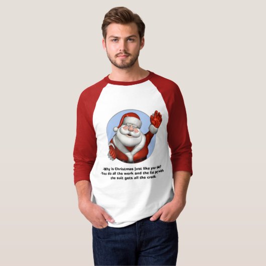 Funny shirt voor kerstmis 3 (Voorkant volledig)