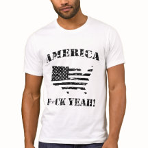 Funny Shirts AMERICA, F*CK YEAH! -verweerd